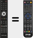 Replacement remote control for Lenuss001