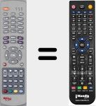 Replacement remote control for MAX-S 102 E
