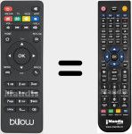 Replacement remote control for MD09L