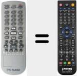 Replacement remote control for REMCON085