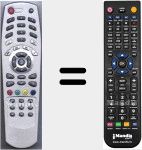 Replacement remote control for TP014