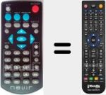 Replacement remote control for NVR2770