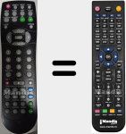 Replacement remote control for HMC-3902