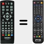 Replacement remote control for RC-B36HR