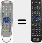 Replacement remote control for FLYCOM001