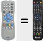 Replacement remote control for GSS (RCR 100)