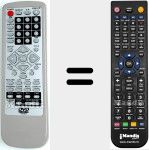 Replacement remote control for REMCON1355