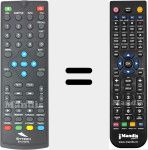 Replacement remote control for SY-3129T2