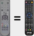 Replacement remote control for RT90