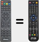 Replacement remote control for Sniper HD H265
