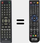 Replacement remote control for SUP003