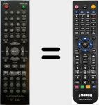 Replacement remote control for VisionAfrodita