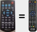 Replacement remote control for VRT-179