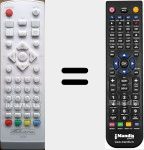 Replacement remote control for SL99