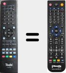 Replacement remote control for IP 7000 RC
