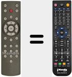 Replacement remote control for REMCON1323