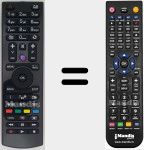 Replacement remote control for RC4810 (23247175)