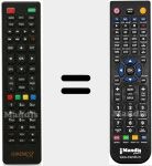 Replacement remote control for Zapper Plus