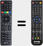 Replacement remote control for VIPER Combo