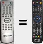 Replacement remote control for REMCON922
