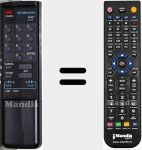 Replacement remote control for V-BOX II