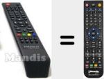 Replacement remote control for Zapper HD