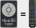 Replacement remote control for WL-DC100