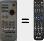 Replacement remote control for EMP62 (1280799)