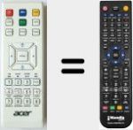 Replacement remote control for MC.JH611.001