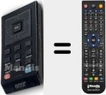 Replacement remote control for VZK0100001