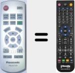 Replacement remote control for N2QAYB000681