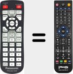Replacement remote control for N2QAYA000060