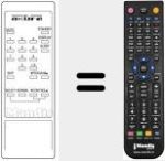 Replacement remote control for P147R