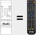 Replacement remote control for 0822 88603