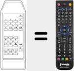 Replacement remote control for 105-523 C