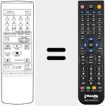 Replacement remote control for 108014000