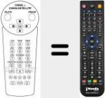 Replacement remote control for 3128 127 00132
