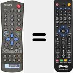 Replacement remote control for 3139 228 83221