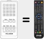 Replacement remote control for 3405 / 7110.96