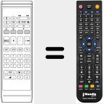 Replacement remote control for IRN 3