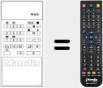 Replacement remote control for 754354
