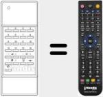 Replacement remote control for A506810