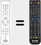 Replacement remote control for BC 1000
