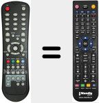 Replacement remote control for BT-0453A