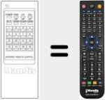 Replacement remote control for RC 521