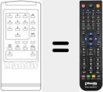 Replacement remote control for CT 1430