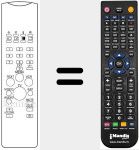 Replacement remote control for ES 1