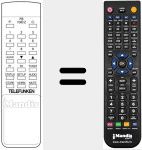 Replacement remote control for FB 1000 Z