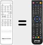 Replacement remote control for FB 5
