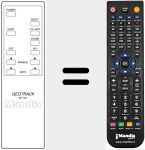 Replacement remote control for GP-700
